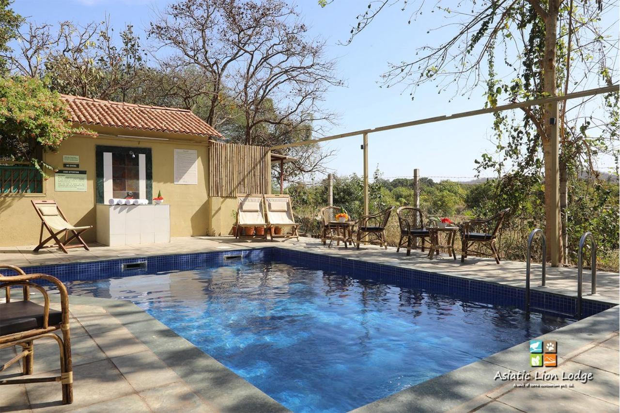 Asiatic Lion Lodge Sasan Gir Eksteriør billede